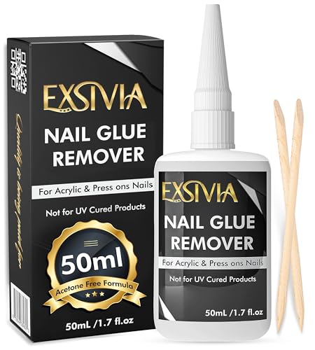 EXSIVIA Gentle Non-Acetone Press On Nail Glue Remover Serum - 50ml