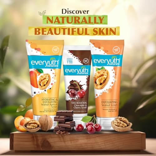 Everyuth Exfoliating Walnut Face Scrub with Nano Multi-Vita - 100g
