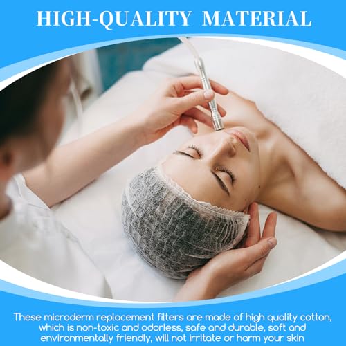 400 Pack Microdermabrasion Filters 10mm - Replacement Pads