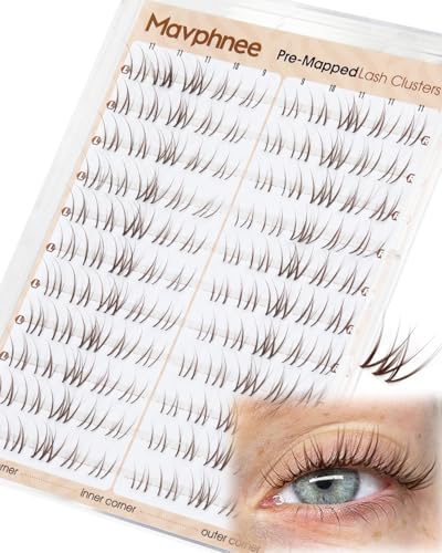 Brown Lash Clusters 9-10-11MM Natural Eyelash Extensions