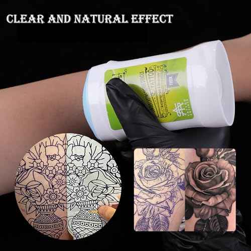 2PCS Tattoo Transfer Cream Gel, Safe and Long-Lasting Tattoo Balm Transfer Soap Stencil Tattoo Supplies Accessories for Body Art Makeup Artist