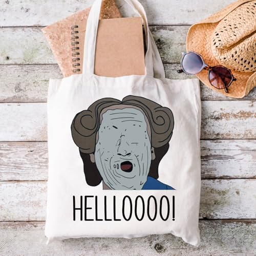 XYANFA Mrs D Inspired Makeup Bag 90s Movie Gift Funny Grandma Bag Mrs D Fans Gift Zipper Pouch