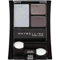 Maybelline New York Expert Wear Eyeshadow Quads, Stylish Smokes, 04q Charcoal Smokes, 0.17 Ounce