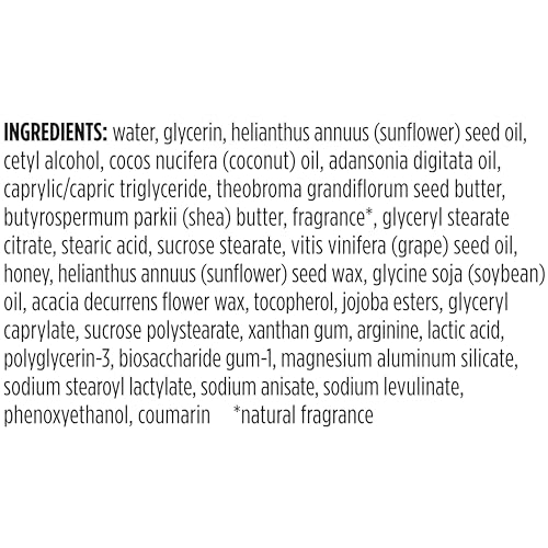 Burt's Bees Honey & Grapeseed Oil Nourishing Hand Cream for Dry Skin, 2.6 oz