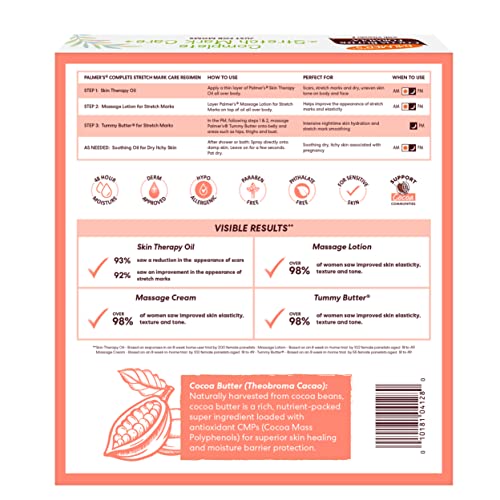 Palmer's Pregnancy Skin Care Kit with Cocoa Butter for Stretch Marks