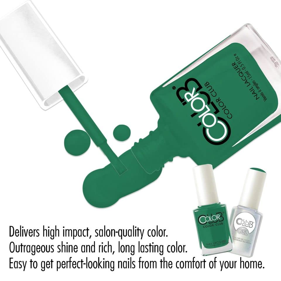 Color Club Wild Cactus Color Club Gel + Lacquer Duo Includes 1 Each Of 05gel984 and 05a984, 0.5 fluid_ounces