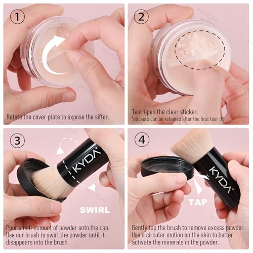 KYDA Mineral Under Eye Concealer Kit with SPF 35
