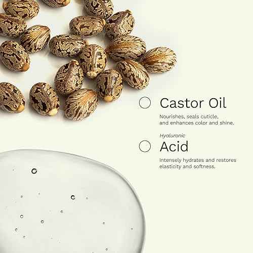 Ginger Milk Hair Gloss Clear Shine and Color-Enhancing Treatment with Hyaluronic Acid, Semi-Permanent Color for Dull & Dry Hair Sulfate Free | BE BRIGHT 5 Fl Oz | 150 ml