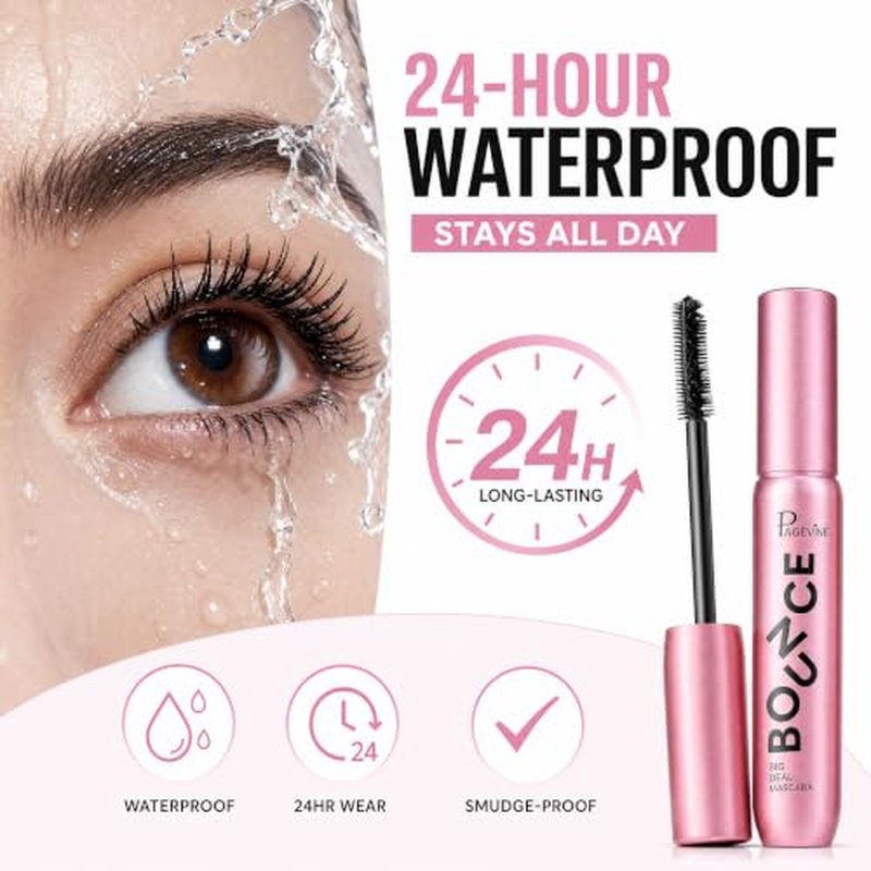 Vugnna Waterproof Tubing Mascara - Volumizing & Lengthening, Blackest Black