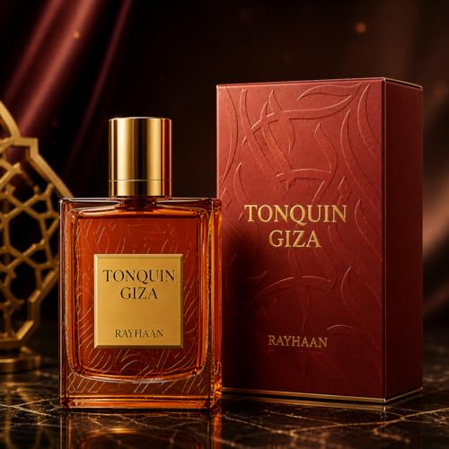 Rayhaan Tonquin Giza Unisex Eau de Parfum 3.4oz | Gourmand Spiced Fragrance