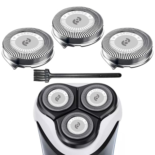 HQ8 Replacement Heads for Philips Norelco Aquatec Shavers, HQ8 Blades Fit Philips Norelco PT720 AT880 AT810 Heads, 3pc-Pack