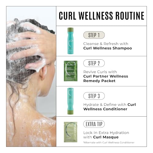 Malibu C Curl Wellness Sulfate-Free Shampoo 9 oz