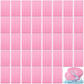Foaincore 600 Pieces Compressed Facial Sponge Round Facial Sponge for Estheticians Face Sponges for Cleansing Makeup Removal Wash Pads Disposable Sponges for Women Spa Exfoliating Cleansing(Pink)