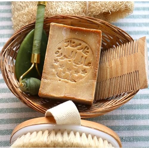 Aleppo Soap ? 20% Laurel Oil, 80% Olive Oil ? 2 Bars (7 oz each) ? Traditional Handmade Natural Vegan