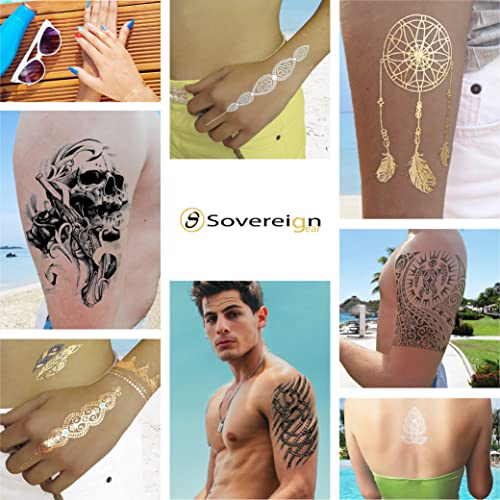 40+ Sexy Temporary Tattoos for Women - Waterproof & Safe