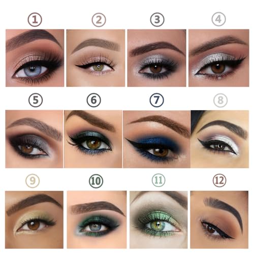 Green Eyeshadow Stick, Waterproof Long-Lasting Cream Shimmer