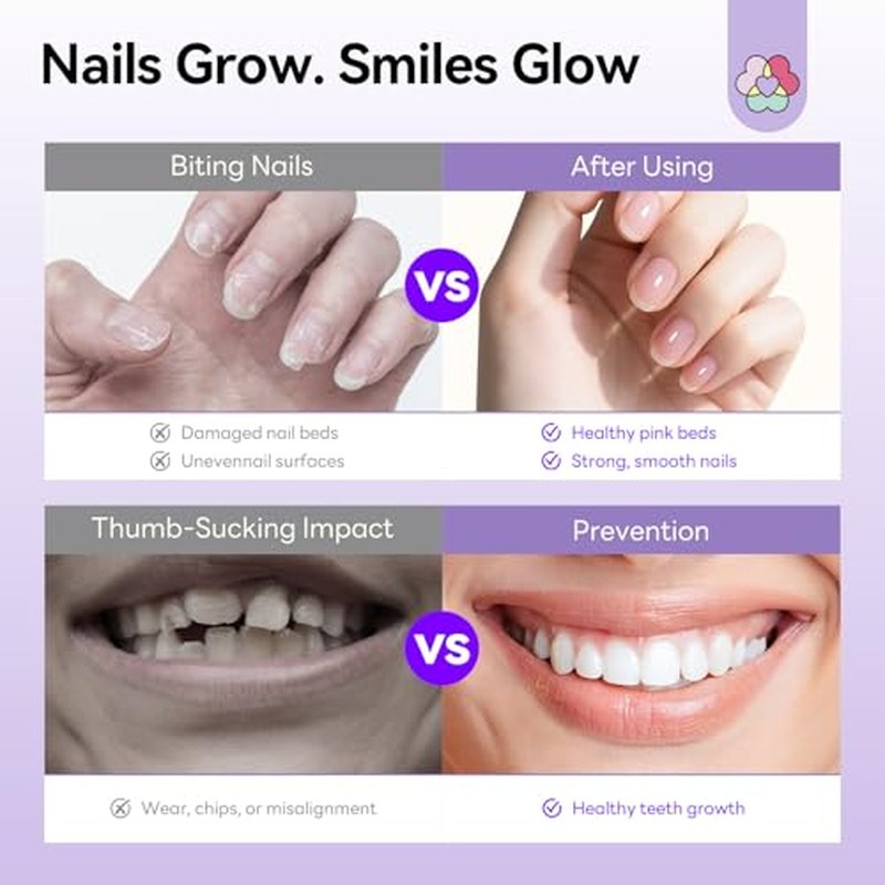 SAVILAND Nail Biting Treatment Pen for Kids & Adults - Quick Dry, Bitter Formula