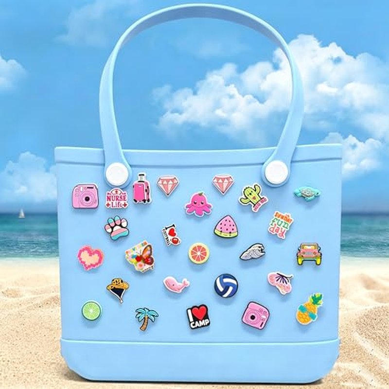 50pcs Bogg Bag Charms for Women & Girls - Cute Tote Bag Accessories