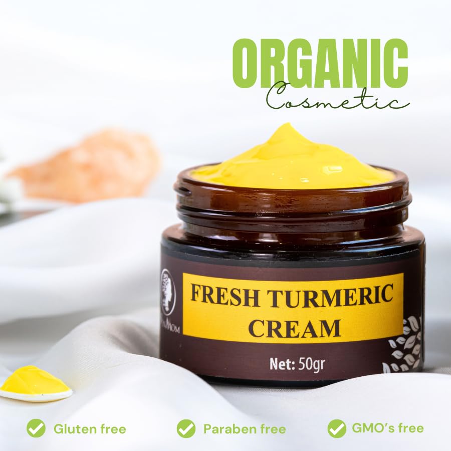 Fresh Turmeric Cream with Turmeric Harvested after 9 Months (1.8 oz)