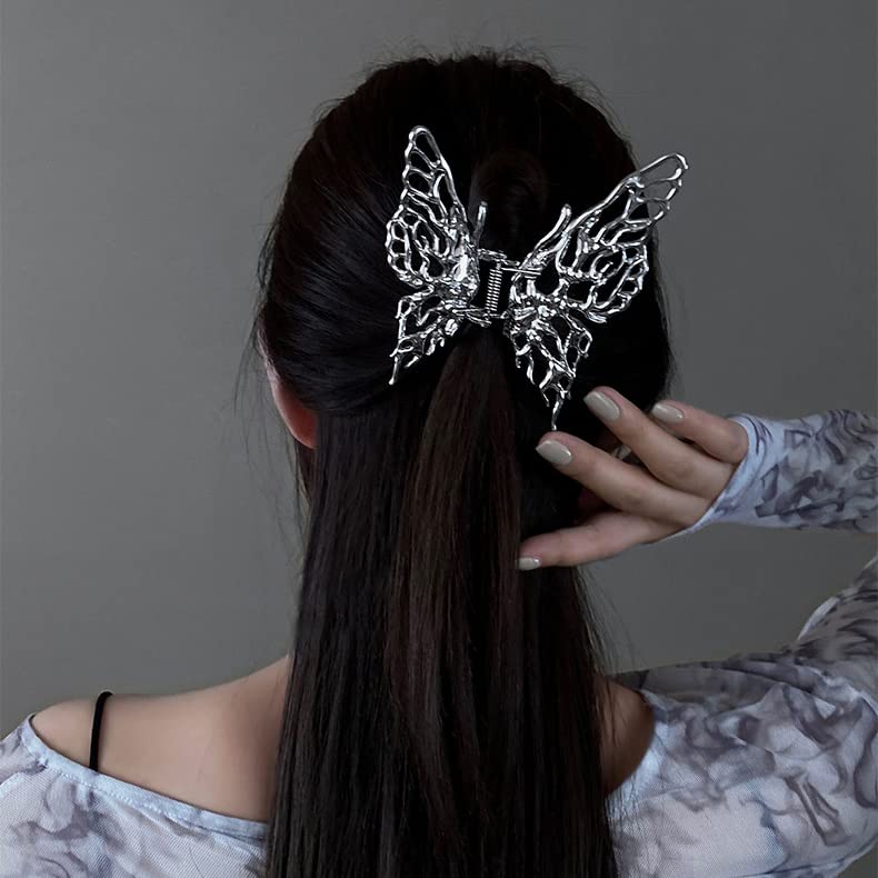 GGOOB Fairy Grunge Aesthetic Hair Clip, Style 5 - Material: Alloy, Size: approx. 7.7cm/3inches, Package included:1x Hair Claw, Usage: Jewelry