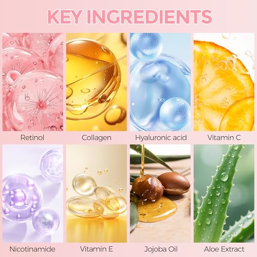 Sapi Anito Retinol Face Cream ? Night Moisturizer with Collagen, Niacinamide, Vitamin C & Hyaluronic Acid ? Hydrating Retinol Cream for Smooth-Looking Skin, Face & Neck, 1.7 oz