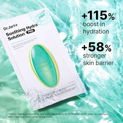 Dr.Jart+ Dermask Soothing Hydra Solution Korean Face Mask for Visibly Irritated Skin | Sheet Mask | Korean Skin Care