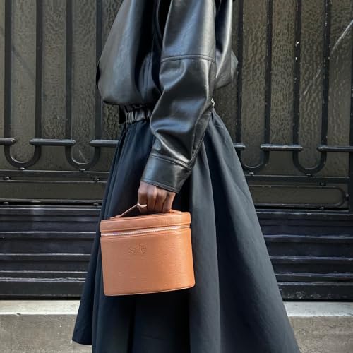 Saie Original Vanity Case - Vegan Leather Makeup Bag