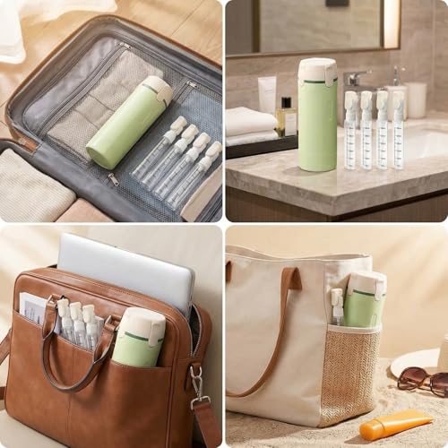 4-in-1 Leak Proof Travel Dispenser Bottles - 30ml Pump Set