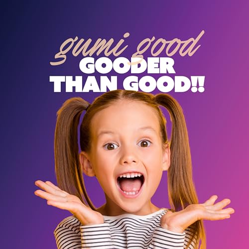 Gumi Good Black Hair Elastics - Ouchless, Snag-Free Bands