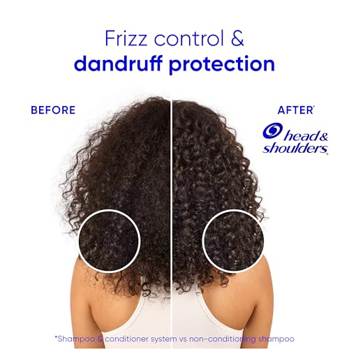 Head & Shoulders Smooth & Silky Anti-Dandruff 2-in-1 Shampoo, 28.2 Fl Oz