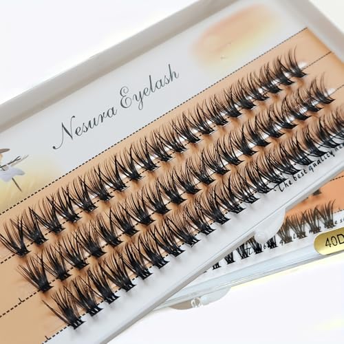40D Faux Mink False Eyelashes 10 Boxes D Curl 9-16mm