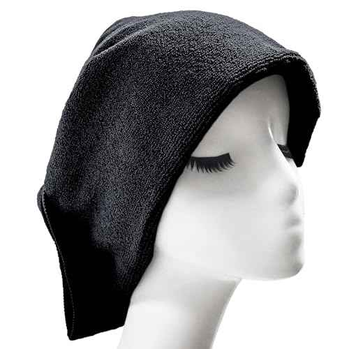 POLYTE Professional Quick Dry Lint Free Microfiber Hair Drying Salon Towel, 20 x 40 in, 2 Pack