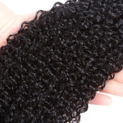 Deep Curly Wave Human Hair Bundles - 16, 18, 20 Inch, 300g