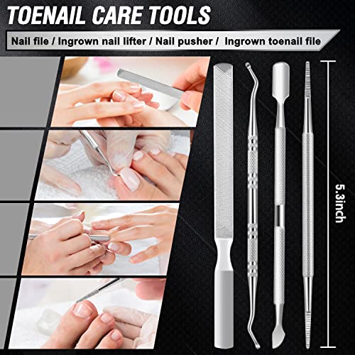 Heavy Duty Toenail Clippers for Thick Nails - 7-Piece Set