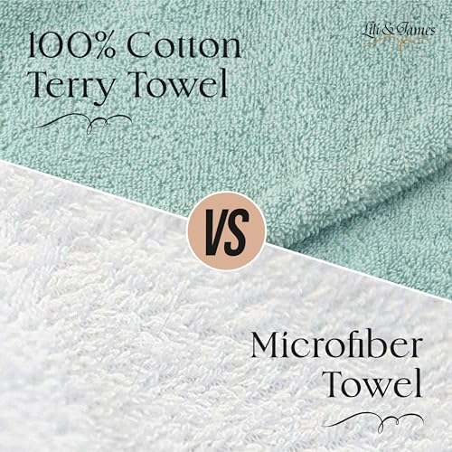 Cotton Hair Towel Wrap for Women – 420 GSM Quick Dry Turban