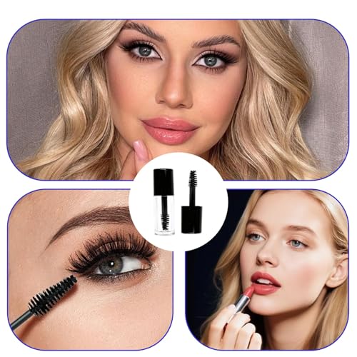 30Pcs Empty Mascara Tubes with Wand Brush & Plugs