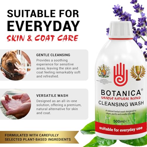 Botanica Equine Cleansing Wash - Horse Skin & Coat Care 500ml