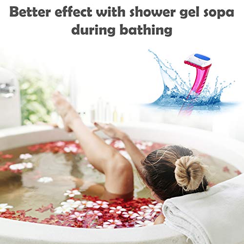 12 Disposable Bikini Razors for Women - Precise Trimmer with Protective Cap