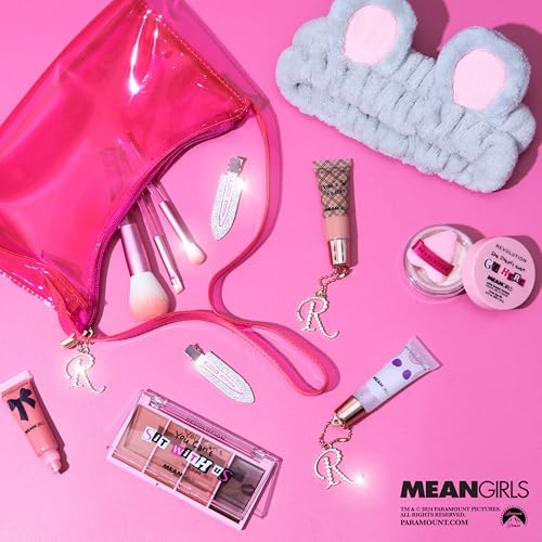 Revolution Beauty, Mean Girls x Revolution Loose Baking Powder, Makeup & Setting Face Powder, Includes Powder Puff, Vegan & Cruelty-Free, Cherry Pink, 0.11 oz