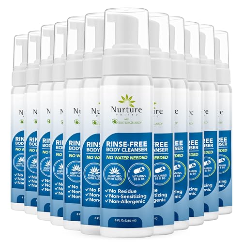 Nurture Rinse-Free Foaming Body Cleanser with Aloe
