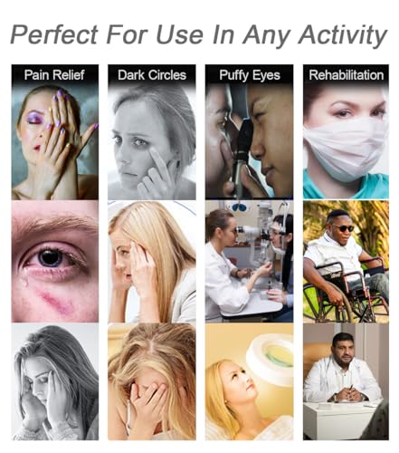 Reusable Gel Eye Patches for Puffy Eyes - Cold & Hot Therapy