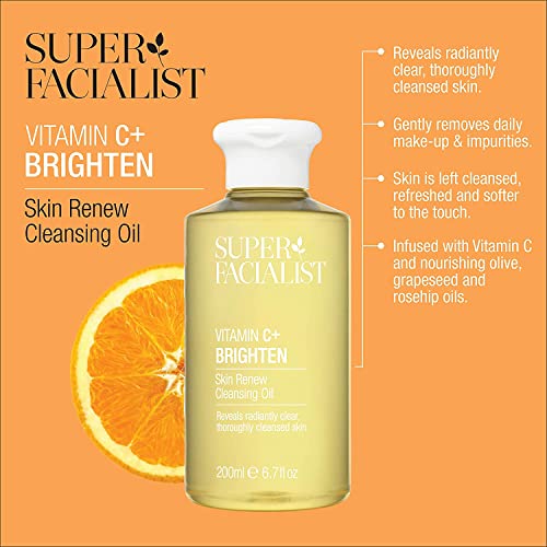 Super Facialist Vitamin C Cleansing Oil - Makeup Remover, 6.8 oz