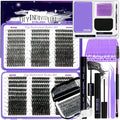 DNSGOOR DIY Lash Extension Kit 690Pcs D Curl Individual Lashes