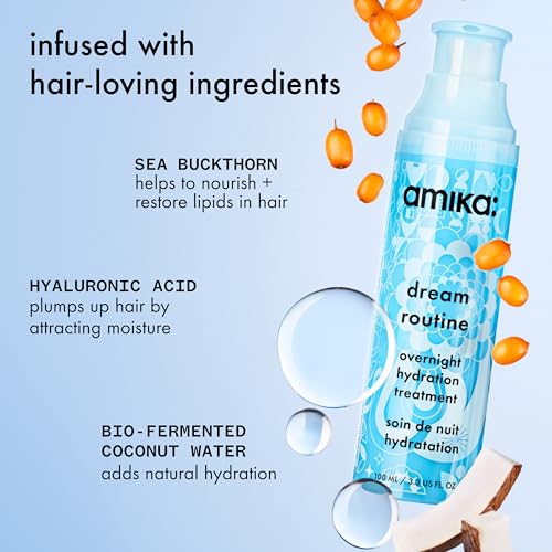 Amika Dream Routine Overnight Hydrating Hair Mask | Leave-In