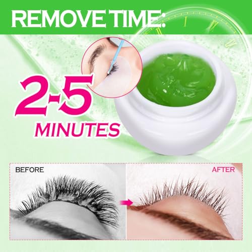 ARISON LASHES Cream Eyelash Extension Remover for Sensitive Skin