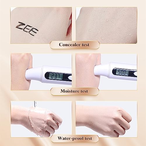 Mushroom Head Air Cushion CC Cream - BB Cream Face Makeup Foundation for Mature Skin Moisturizing Concealer Brighten Long-Lasting, Even Skin Tone for All Skin Types, Medium Deep