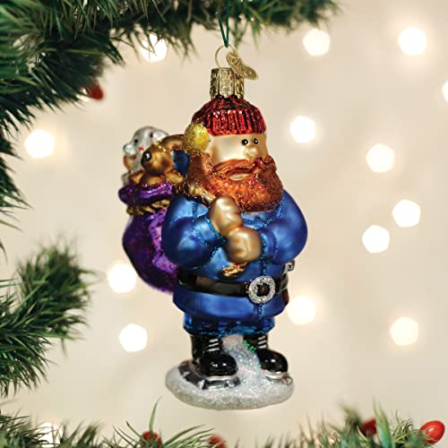 Old World Christmas Rudolph The Red-Nosed Reindeer Yukon Cornelius Glass Blown Ornament for Christmas Tree