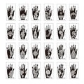 48 Sheets Henna stencils for hands,henna stencils,Henna Stencil Kit, Large Indian Temporary Tattoo Stickers