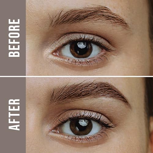 Kiss New York Professional Brow Fixer Glue - Extreme Hold for Sculpted, Transfer Proof, Non-Sticky Finish for Clean Makeup Look, All Day Control (Medium Brown)