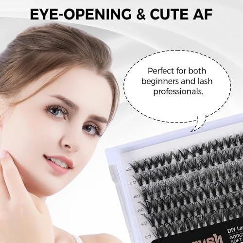 Lash Extension Kit 240pcs Clusters 9-16mm 30D 40D